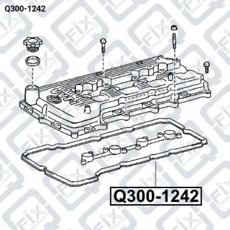 Прокладка кришки клапанів Q-fix Q300-1242