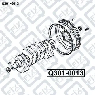Вінець маховика Q-fix Q301-0013
