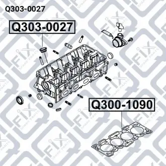 Уплотнительное кольцо свечного колодца Q-fix Q303-0027