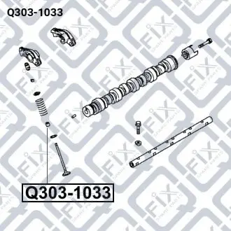 Сальник клапана выпускного Q-fix Q303-1033