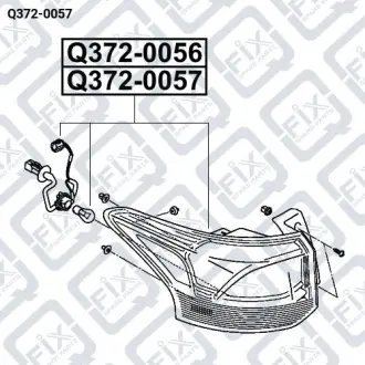 ФОНАРЬ ЗАДНИЙ ПРАВЫЙ Q-fix Q372-0057
