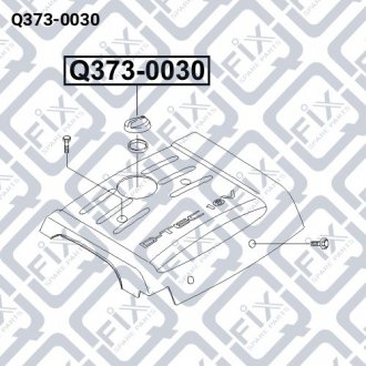 Крышка горловины маслозаливной Q-fix Q373-0030