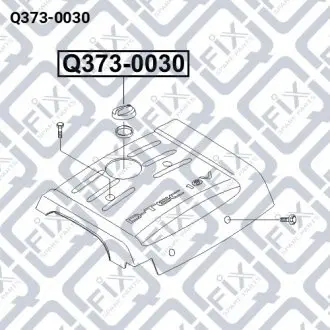 Кришка горловини маслозаливной Q-fix Q373-0030