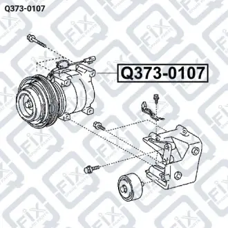 Компресор кондиціонера Q-fix Q373-0107