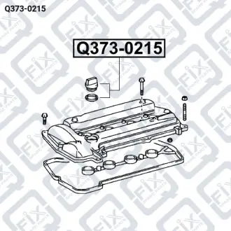 КРЫШКА ГОРЛОВИНЫ МАСЛОЗАЛИВНОЙ Q-fix Q373-0215