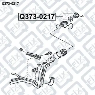 КРЫШКА ТОПЛИВНОГО БАКА Q-fix Q373-0217