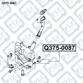 Мотор омивача скла Q-fix Q375-0087