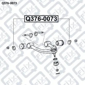 Гайка з ексцентриком Q-fix Q376-0073