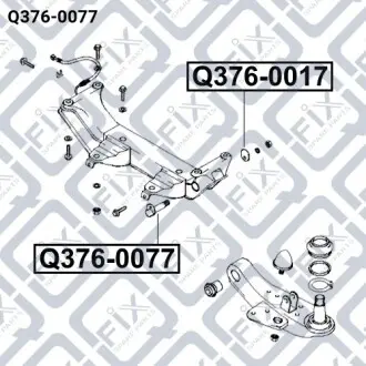 Болт розвальний Q-fix Q376-0077
