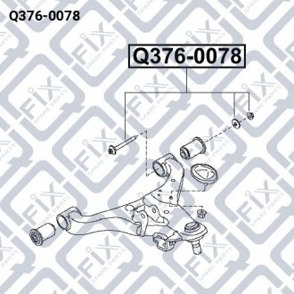 Болт з ексцентриком Q-fix Q376-0078