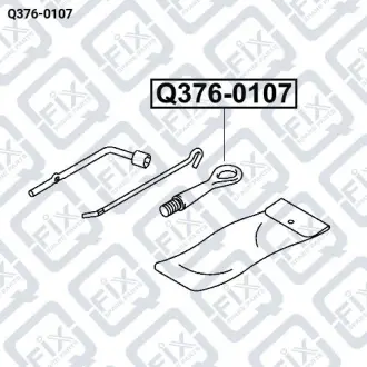 Буксирний гак Q-fix Q376-0107