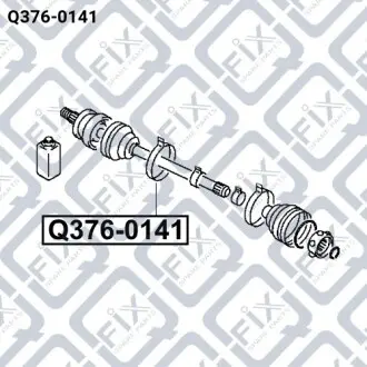 Хомут Q-fix Q376-0141