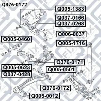 Гайка з ексцентриком Q-fix Q376-0172
