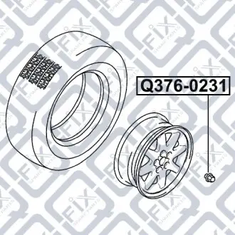 Гайка Q-fix Q376-0231