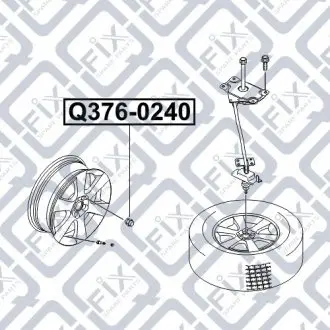 Гайка Q-fix Q376-0240