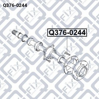 Заколка колесная Q-fix Q376-0244