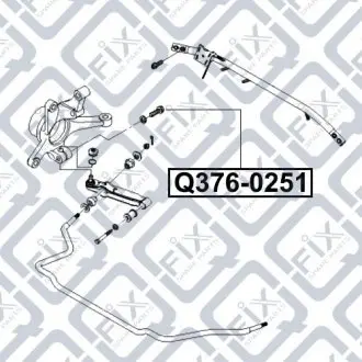 Болт поворотного кулака Q-fix Q376-0251