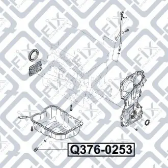 Болт Q-fix Q376-0253