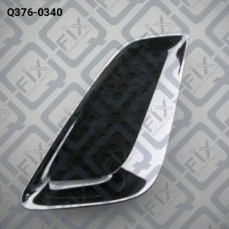 ЗАГЛУШКА ГУБИ ПЕРЕДНЬОГО БАМПЕРА R Q-fix Q376-0340