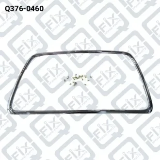 МОЛДИНГ БАМПЕРА ПЕРЕДНЕГО (ХРОМ) Q-fix Q376-0460