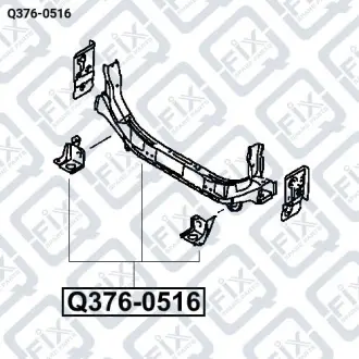 ПАНЕЛЬ РАДИАТОРА Q-fix Q376-0516