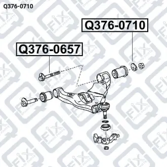ГАЙКА С ЭКСЦЕНТРИКОМ Q-fix Q376-0710