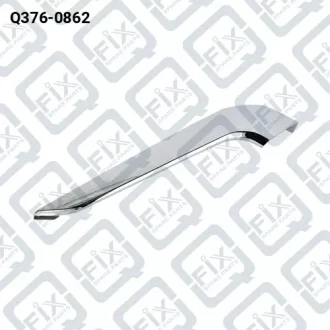 МОЛДИНГ БАМПЕРА ЛЕВЫЙ (ХРОМ) Q-fix Q376-0862