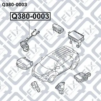 Контактная группа air-bag Q-fix Q380-0003