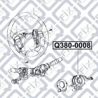 Контактная группа air-bag Q-fix Q380-0008