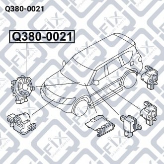 Контактная группа air-bag Q-fix Q380-0021