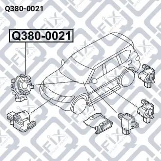 Контактная группа air-bag Q-fix Q380-0021