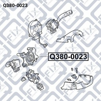 Контактная группа air-bag Q-fix Q380-0023