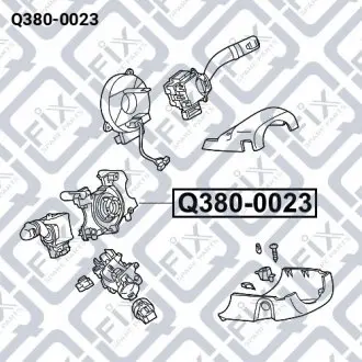Контактна група air-bag Q-fix Q380-0023 (фото 1)