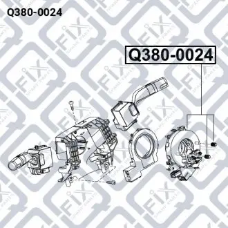 Контактная группа air-bag Q-fix Q380-0024
