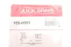 Монтажний набір колодки QUICK BRAKE 105-0003 (фото 2)