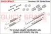 Монтажний набір гальмівної колодки SAAB 96 1.5 10.65-08.80 QUICK BRAKE 1050501 (фото 1)
