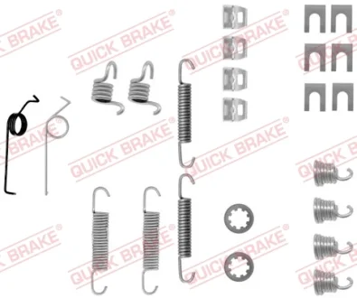 Монтажний набір гальмівної колодки (BENDIX) FORD TAUNUS, TAUNUS III 1.3-2.3 01.70-07.82 QUICK BRAKE 1050519