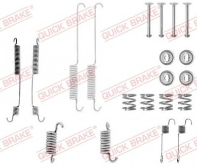 Монтажный набор дисковых колодок QUICK BRAKE 1050600