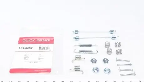 Монтажний набір барабанних колодок QUICK BRAKE 105-0657