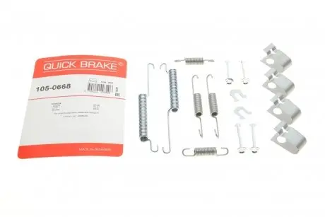 Монтажний набір колодки QUICK BRAKE 105-0668