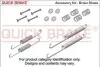 Монтажний набір дискових колодок QUICK BRAKE 1050674 (фото 3)