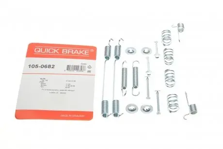 Монтажний набір дискових колодок QUICK BRAKE 105-0682