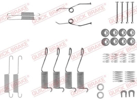 Монтажный набор тормозной колодки QUICK BRAKE 1050697