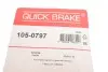 Монтажний комплект колодки QUICK BRAKE 1050797 (фото 8)