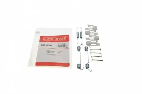 Комплект пружинок колодок ручника Jeep Cherokee 01-08 QUICK BRAKE 105-0808