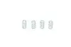 Комплект пружинок колодок ручника VW T5 03-/BMW 3 (E46)/5 (E60)/X5 (E53)/X6 (E71) 96-17 QUICK BRAKE 105-0841 (фото 2)