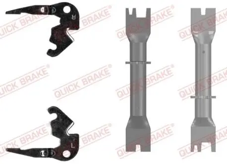 Регулятор тормозов NISSAN NV200, NV200 / EVALIA 1.5D/1.6 02.10- QUICK BRAKE 10853020