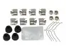 Планка супорта (переднього) прижимна (к-кт) Lexus ES/LS/RX/Toyota Rav4 08- (Advics) QUICK BRAKE 109-0001 (фото 1)