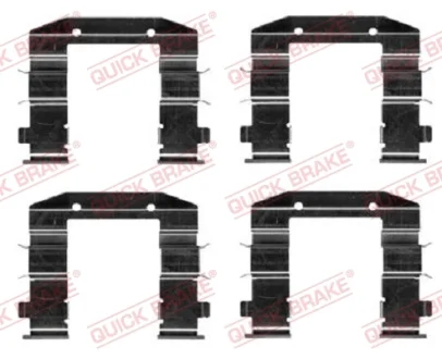 Монтажний набір гальмівних колодок HYUNDAI I40 I, I40 I CW KIA CEED SUZUKI SWIFT IV 1.0-2.0 10.10- QUICK BRAKE 1090037