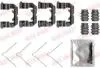 Монтажний набір гальмівних колодок передн HYUNDAI I20 ACTIVE, I20 II OPEL CORSA E 1.0-1.6 11.14- QUICK BRAKE 1090089 (фото 1)